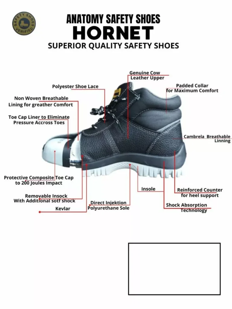 Hornet Sepatu Safety Shoes2