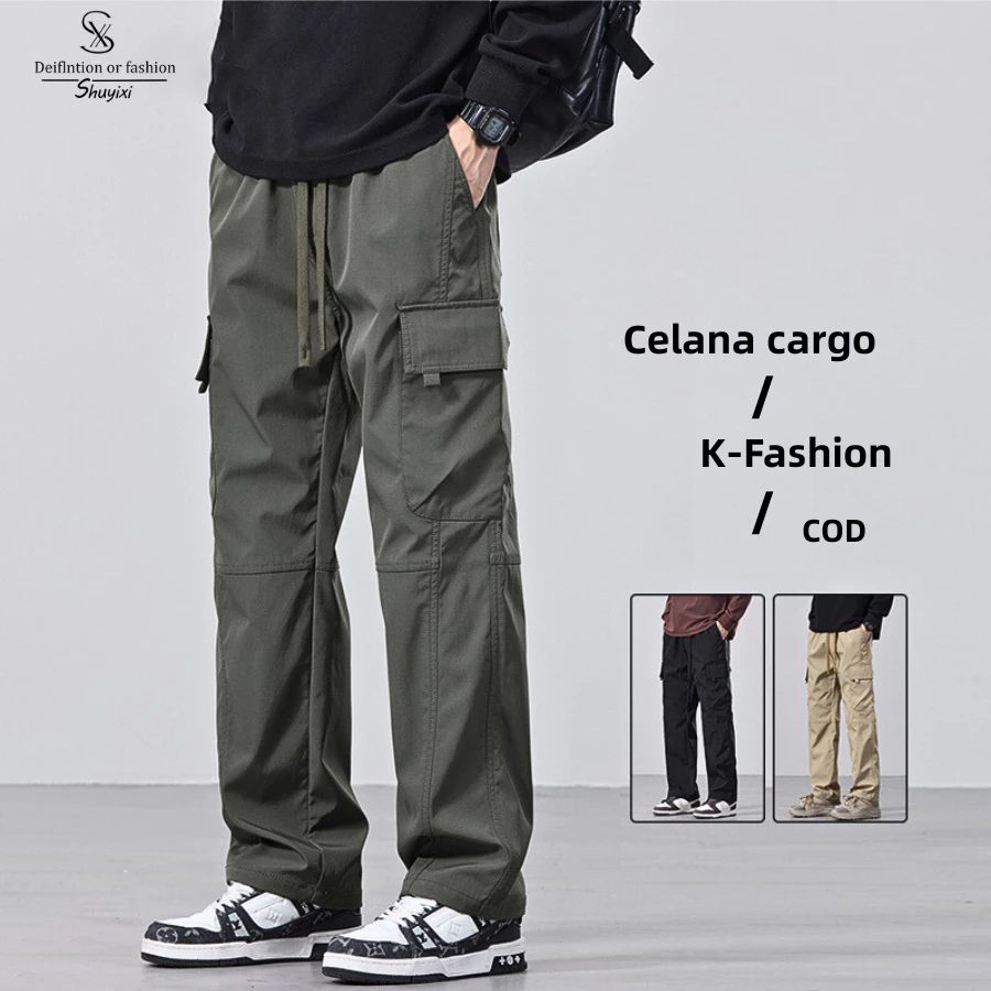 SUYX Celana Cargo Pria 2