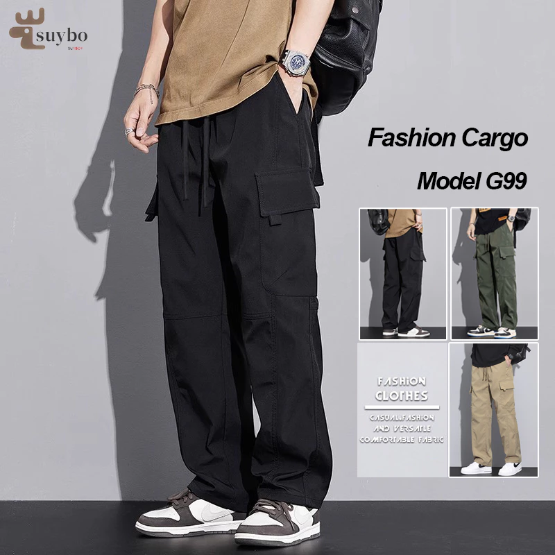 Suyboy Celana cargo panjang 1